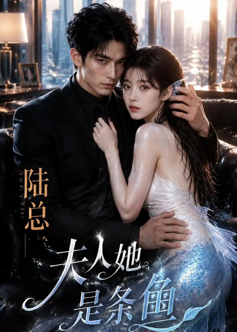 短剧《陆总夫人她是条鱼 (48集)》海报