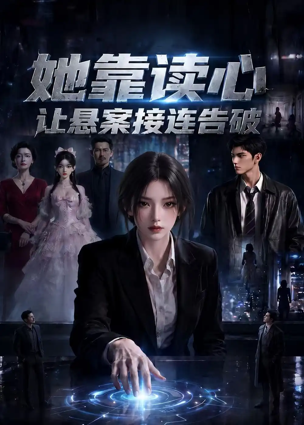 短剧《她靠读心让悬案接连告破 (57集)》海报