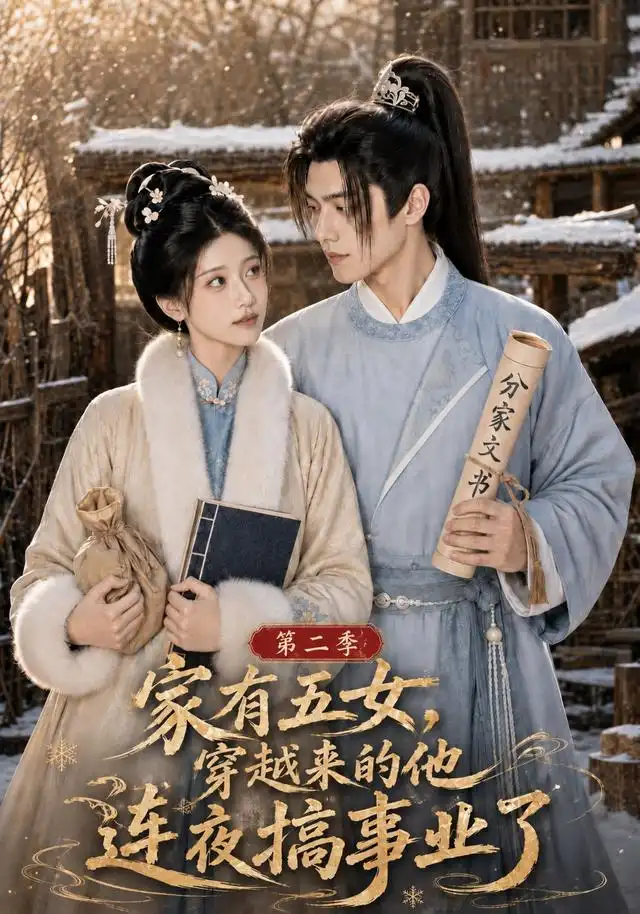 短剧《家有五女穿越来的他连夜搞事业了第二季 (115集)》海报