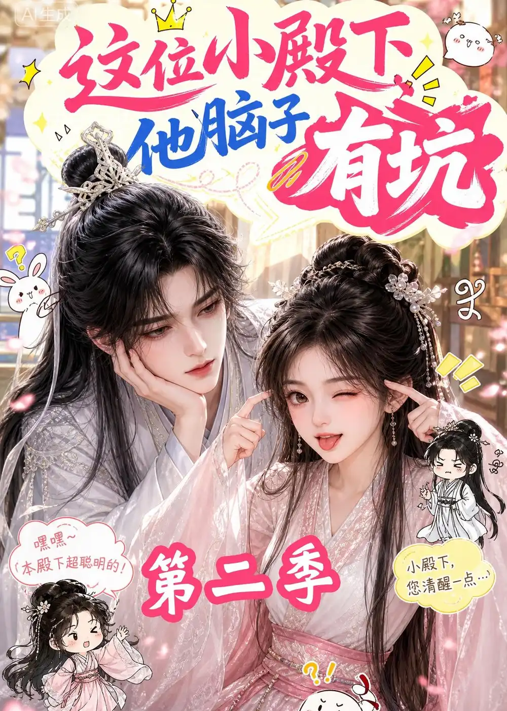 短剧《这位小殿下他脑子有坑第二季 (116集)》海报