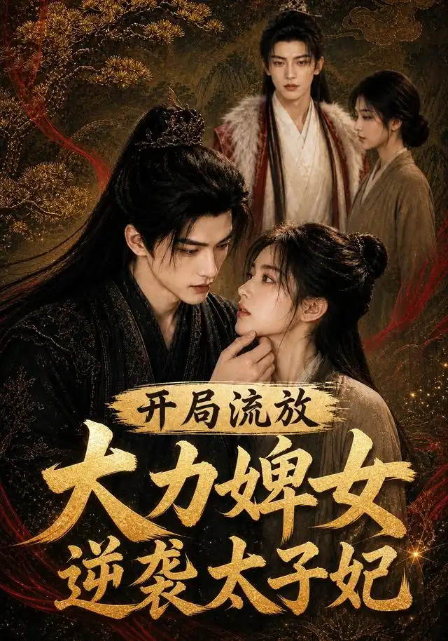 短剧《开局流放大力婢女逆袭太子妃 (111集) AI短剧》海报