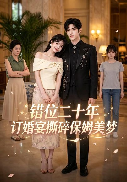 短剧《错位二十年订婚宴撕碎保姆美梦(31集)AI短剧 (2026)》海报