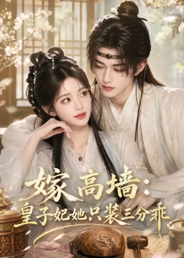 短剧《嫁高墙：皇子妃她只装三分乖（50集）AI短剧 (2026)》海报