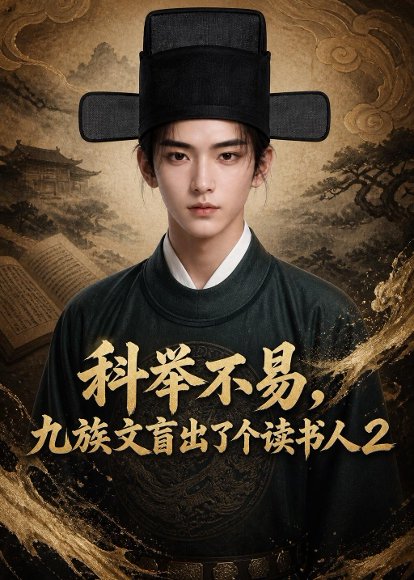 短剧《科举不易,九族文盲出了个读书人第二季(131集)AI短剧 (2026)》海报