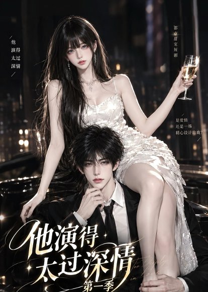 短剧《他演得太过深情第一季(7集)AI短剧 (2026)》海报