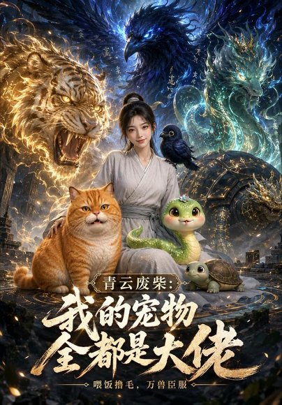 短剧《青云废柴:我的宠物全都是大佬(52集)AI短剧 (2026)》海报