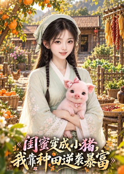 短剧《闺蜜变成小猪，我靠种田逆袭暴富（51集）AI短剧 (2026)》海报