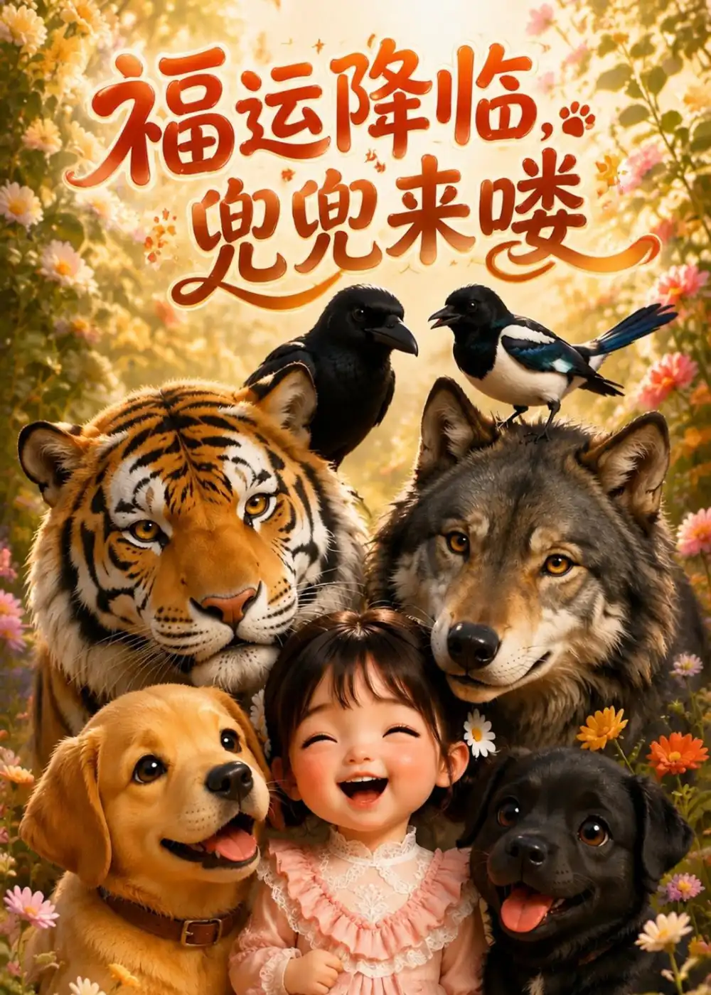 短剧《福运降临兜兜来喽(104集)AI短剧 (2026)》海报