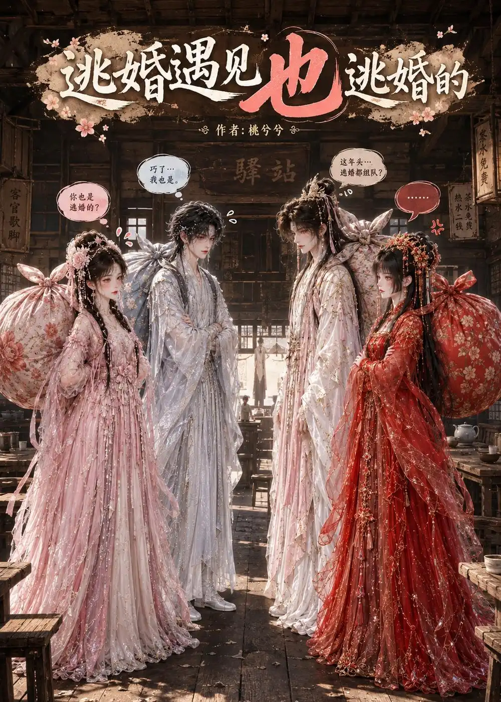 短剧《逃婚遇见也逃婚的(46集)AI短剧 (2026)》海报
