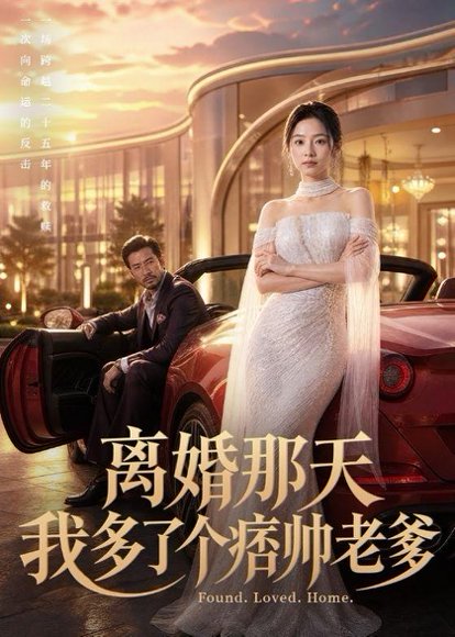 短剧《离婚那天我多了个痞帅老爹(61集)AI短剧 (2026)》海报