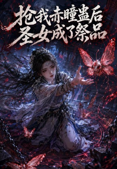 短剧《抢我赤瞳蛊后圣女成了祭品(40集)AI短剧 (2026)》海报
