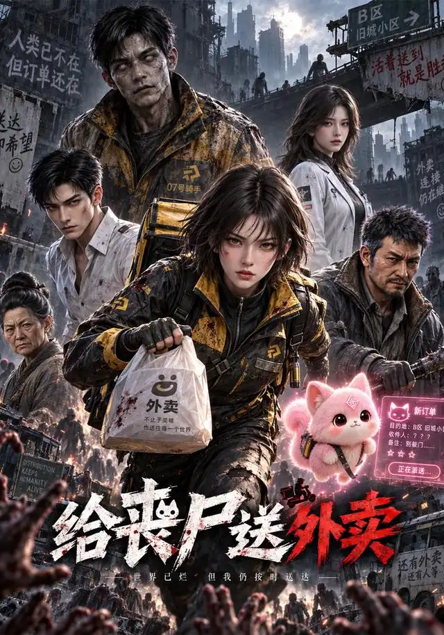 短剧《给丧尸送外卖(40集)AI短剧 (2026)》海报
