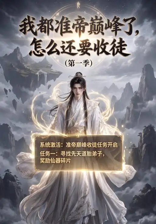 短剧《我都准帝巅峰了怎么还要收徒第一季(137集)AI短剧 (2026)》海报