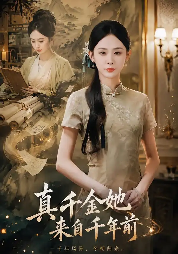 短剧《真千金她来自千年前（40集）张沐琪＆吴欣怡 (2026)》海报