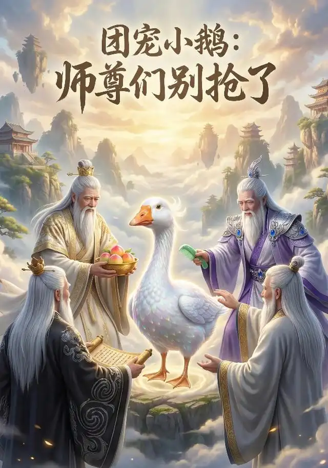 短剧《团宠小鹅:师尊们别抢了(52集)AI短剧 (2026)》海报