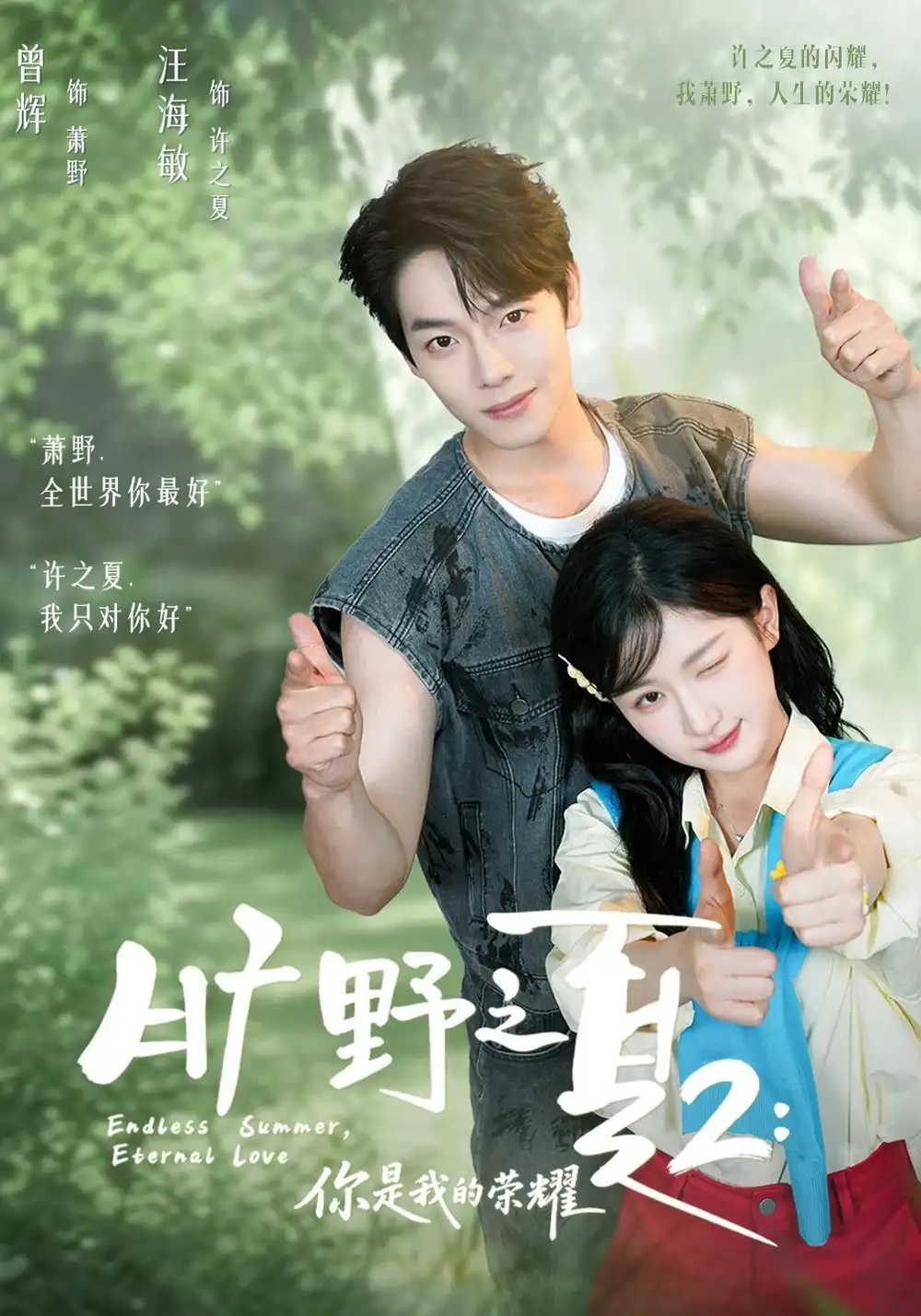 短剧《旷野之下2:你是我的荣耀(100集)曾辉&汪海敏 (2026)》海报