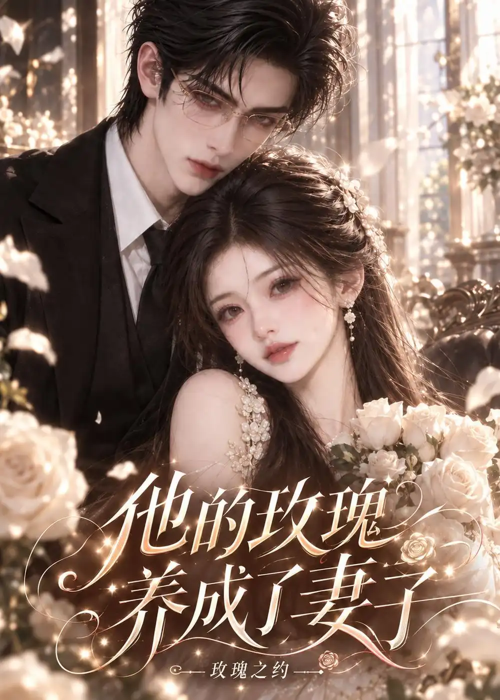 短剧《他的玫瑰养成了妻子！玫瑰之约（148集）AI短剧 (2026)》海报