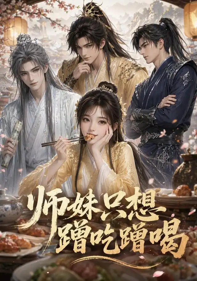 短剧《师妹只想蹭吃蹭喝(60集)AI短剧 (2026)》海报