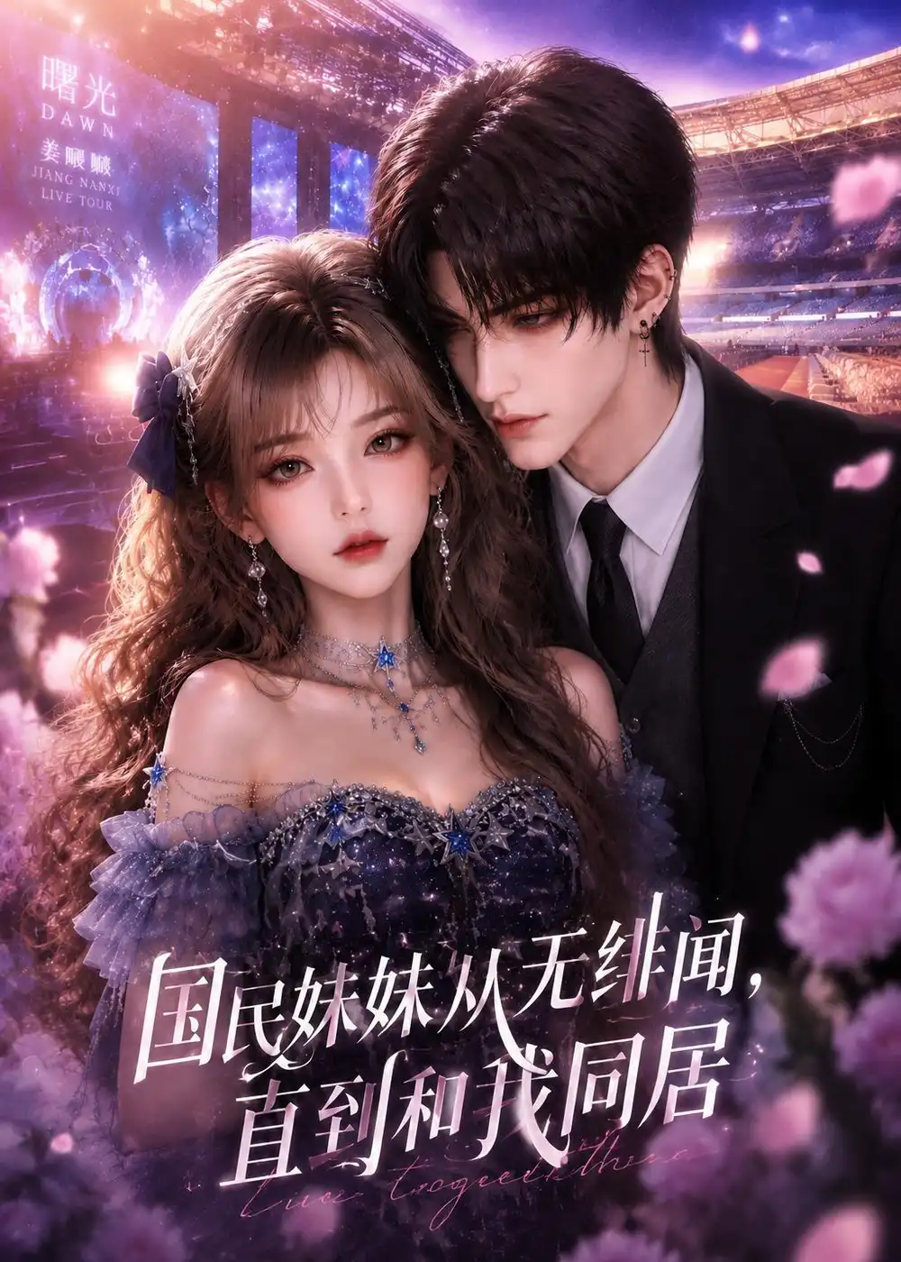 短剧《国民妹妹从无绯闻,直到和我同居(111集)AI短剧 (2026)》海报