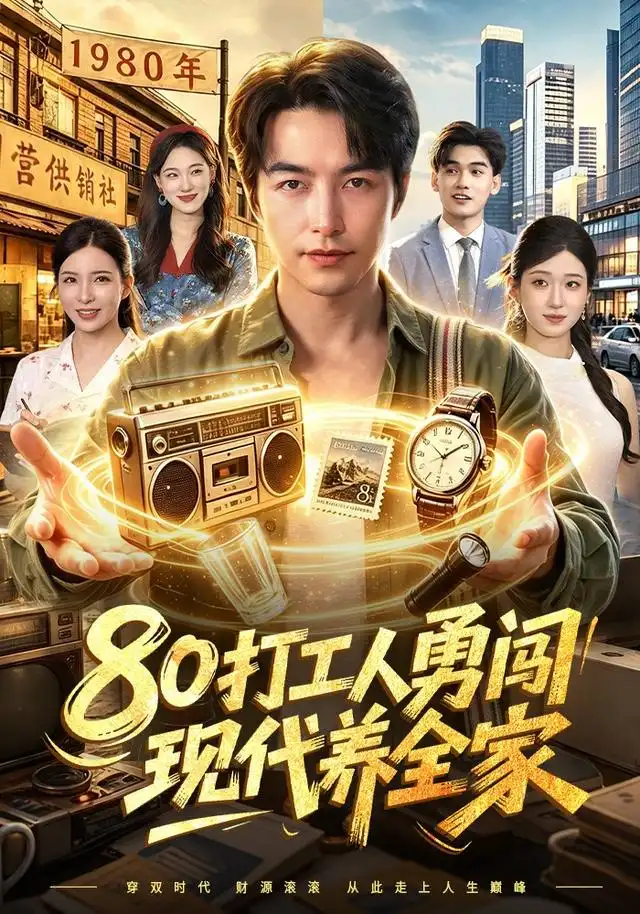 短剧《80打工人勇闯现代养全家(102集)吴昊&李若希 (2026)》海报