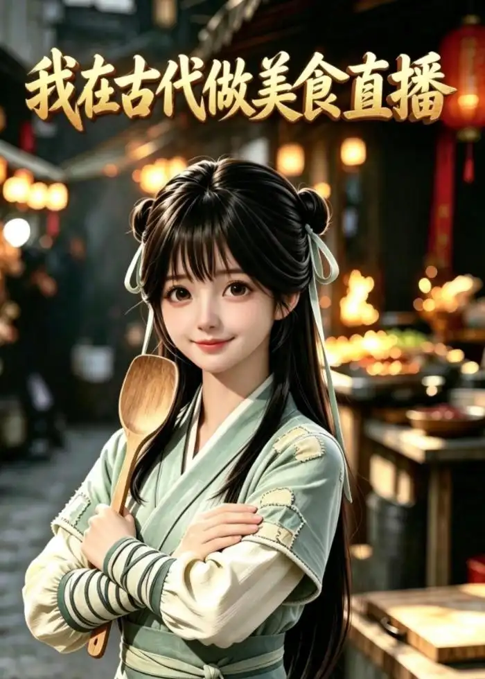 短剧《我在古代做美食直播(23集)AI短剧 (2026)》海报