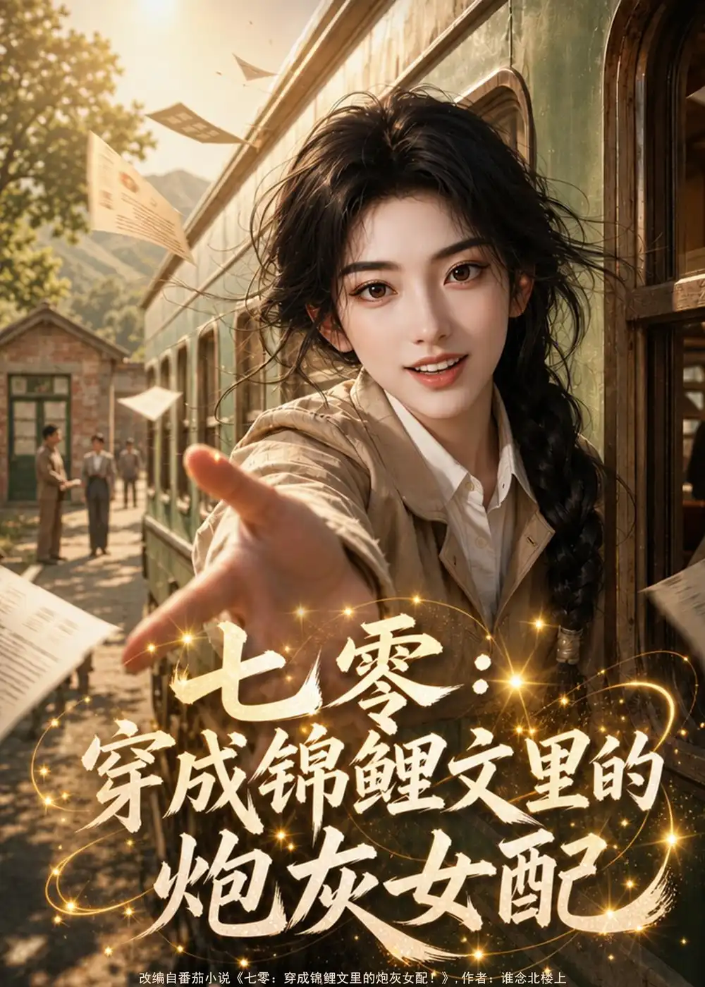 短剧《七零:穿成锦鲤文里的炮灰女配(74集)AI短剧 (2026)》海报