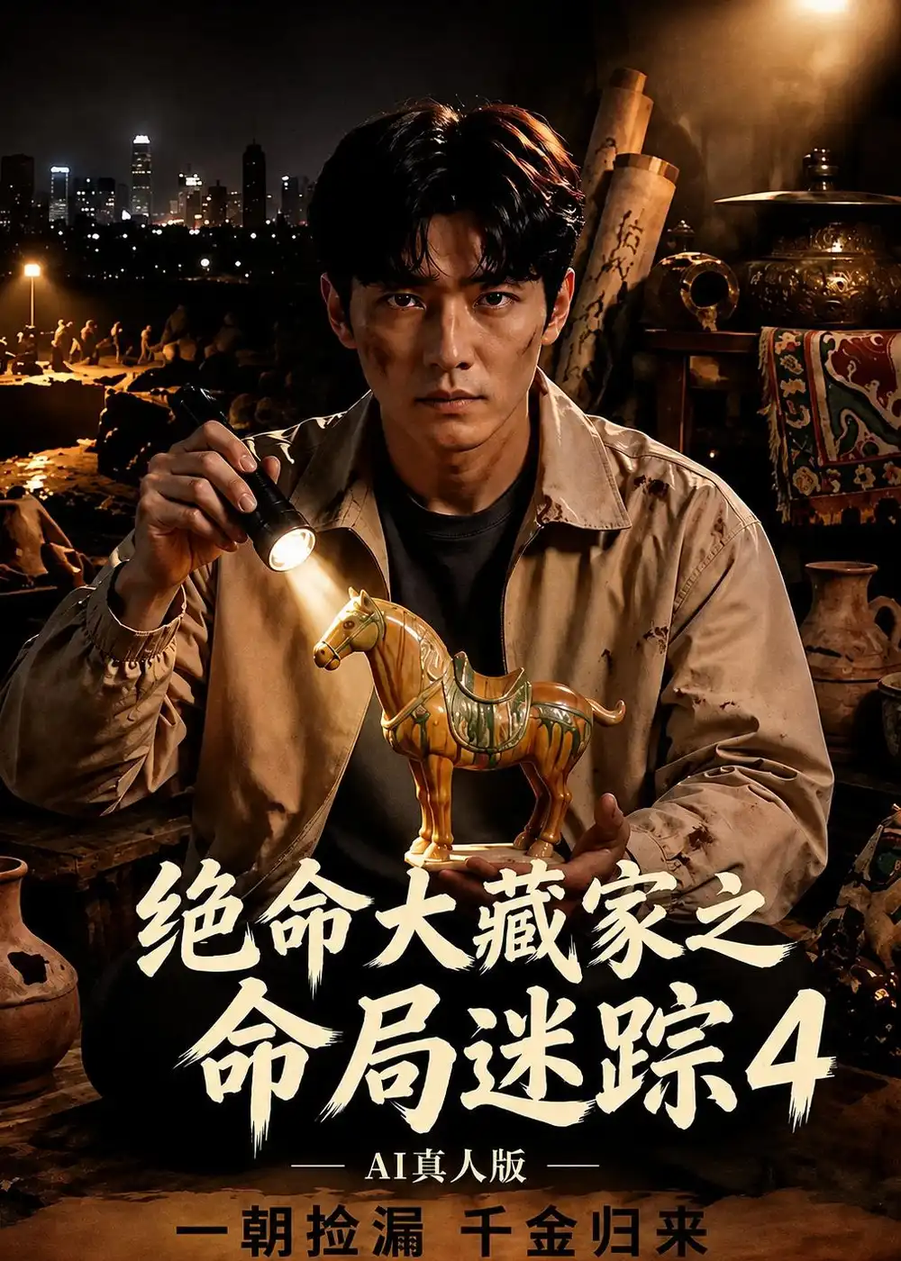 短剧《绝命大藏家之命局迷踪第四季(63集)AI短剧 (2026)》海报