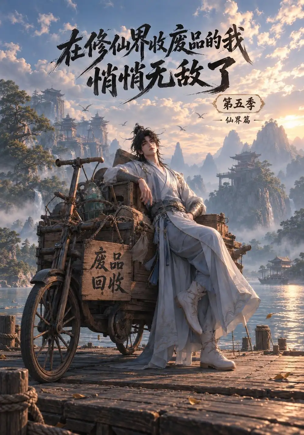 短剧《在修仙界收废品的我悄悄无敌了第五季仙界篇(217集)AI短剧 (2026)》海报