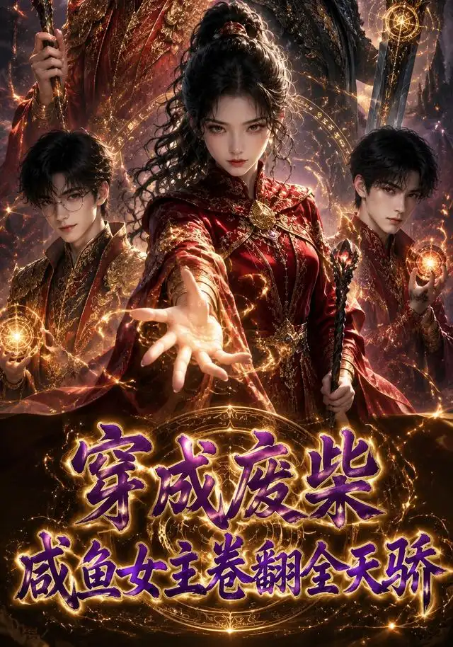 短剧《穿成废柴咸鱼女主卷翻全天骄(36集)AI短剧 (2026)》海报