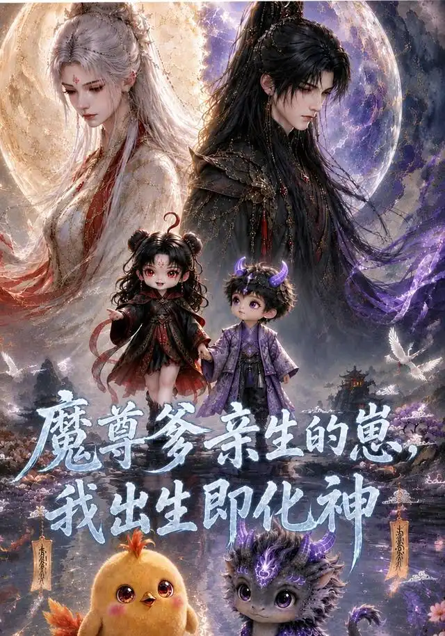 短剧《魔尊爹亲生的崽，我出生即化神（145集）AI短剧 (2026)》海报