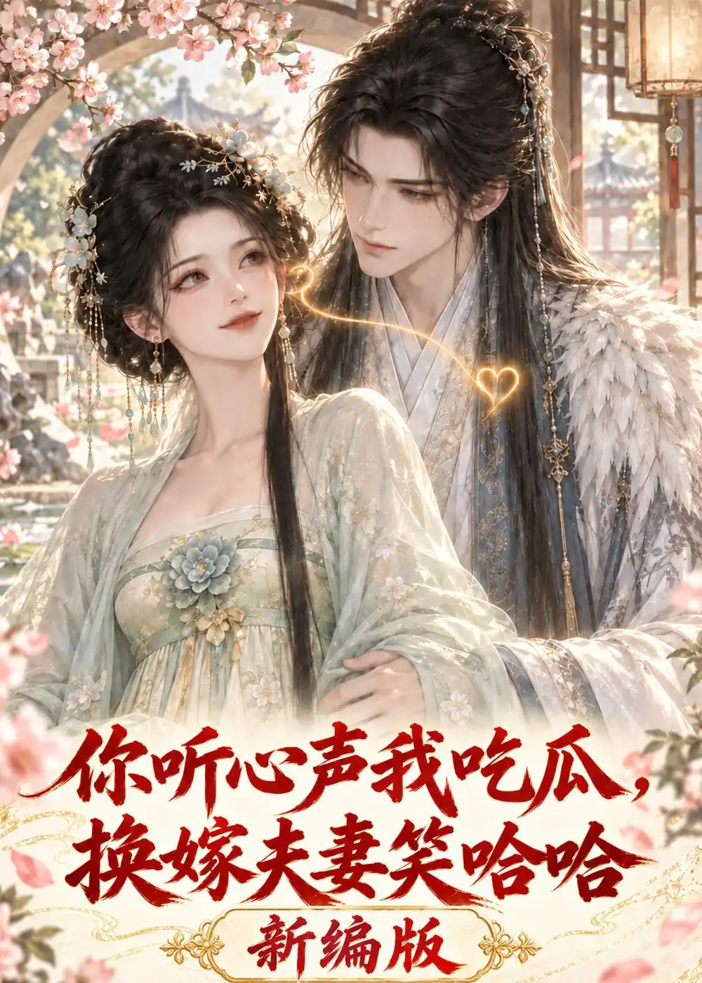 短剧《你听心声我吃瓜，换嫁夫妻笑哈哈新编版（136集） AI短剧 (2026)》海报