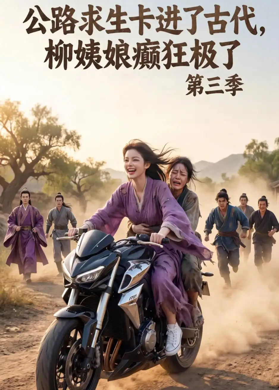 短剧《公路求生卡进了古代,柳姨娘癫狂极了第三季(120集) AI短剧 (2026)》海报