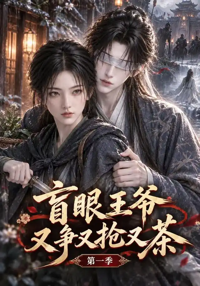 短剧《盲眼王爷又争又抢又茶第一季(163集) AI短剧 (2026)》海报