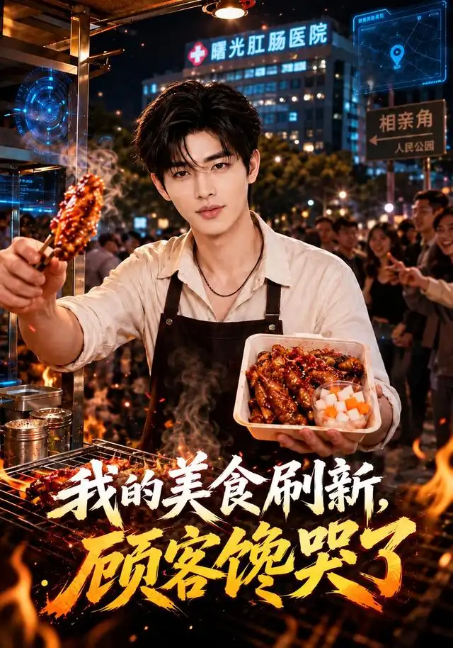 短剧《我的美食刷新,顾客馋哭了(71集) AI短剧 (2026)》海报