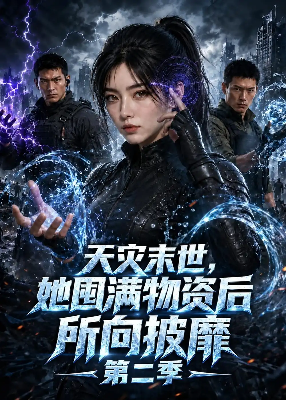 短剧《天灾末世，她囤满物资后所向披靡第二季（268集） AI短剧 (2026)》海报
