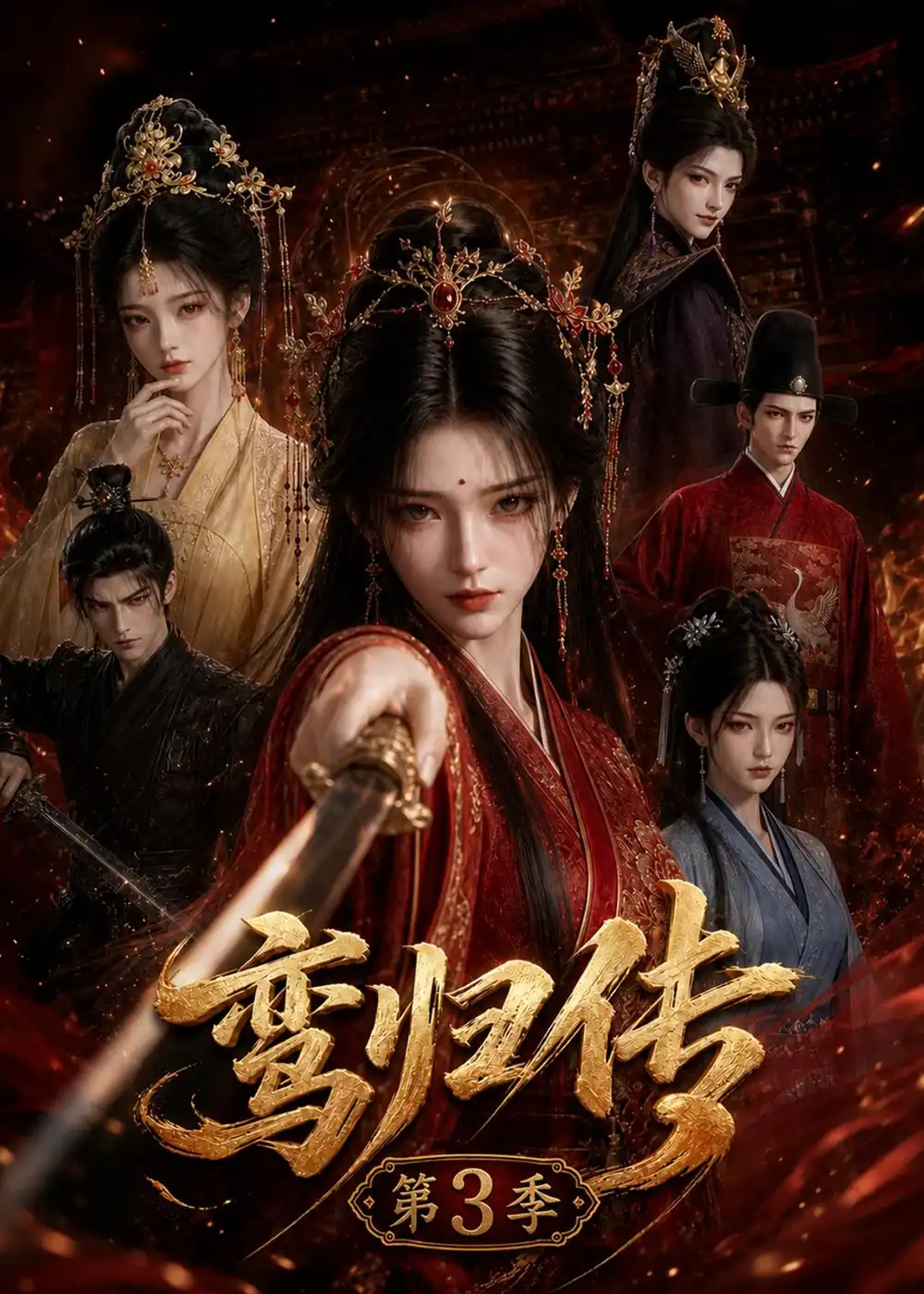 短剧《鸾归传第3季(118集) AI短剧 (2026)》海报