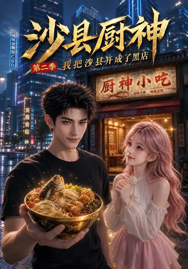 短剧《沙县厨神,我把沙县开成了黑店第二季(88集) AI短剧 (2026)》海报
