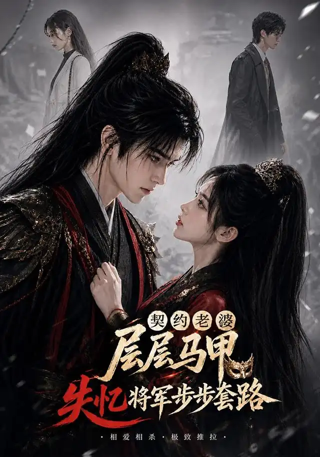 短剧《契约老婆层层马甲,失忆将军步步套路(60集)AI短剧 (2026)》海报
