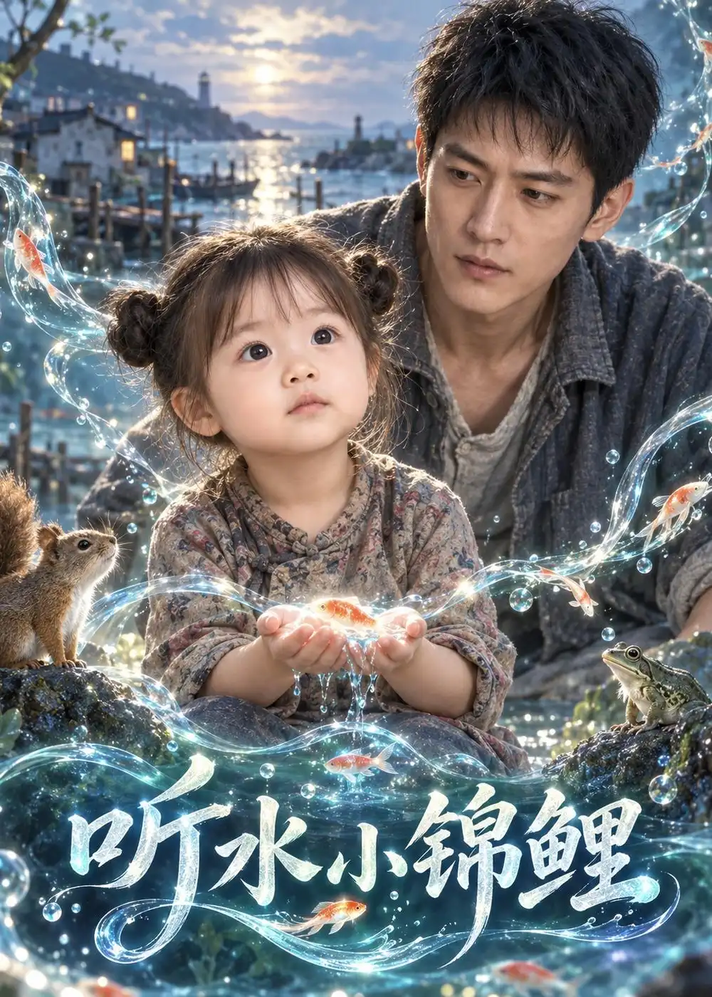 短剧《听水小锦鲤（98集）AI短剧 (2026)》海报