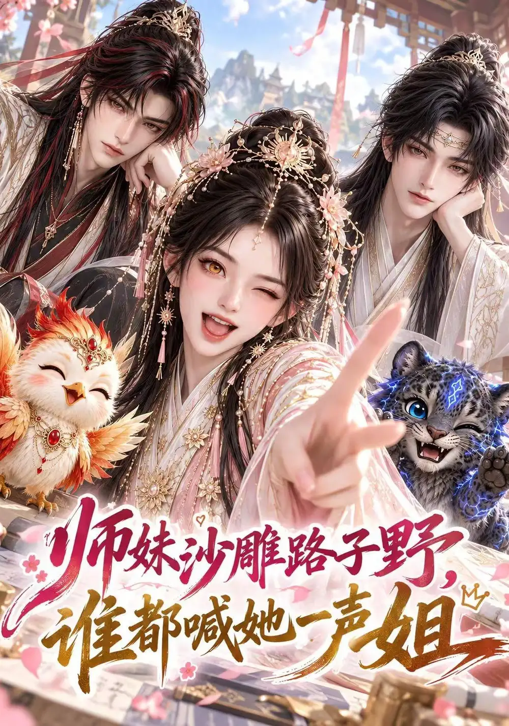 短剧《师妹沙雕路子野谁都喊她一声姐（115集）AI短剧 (2026)》海报