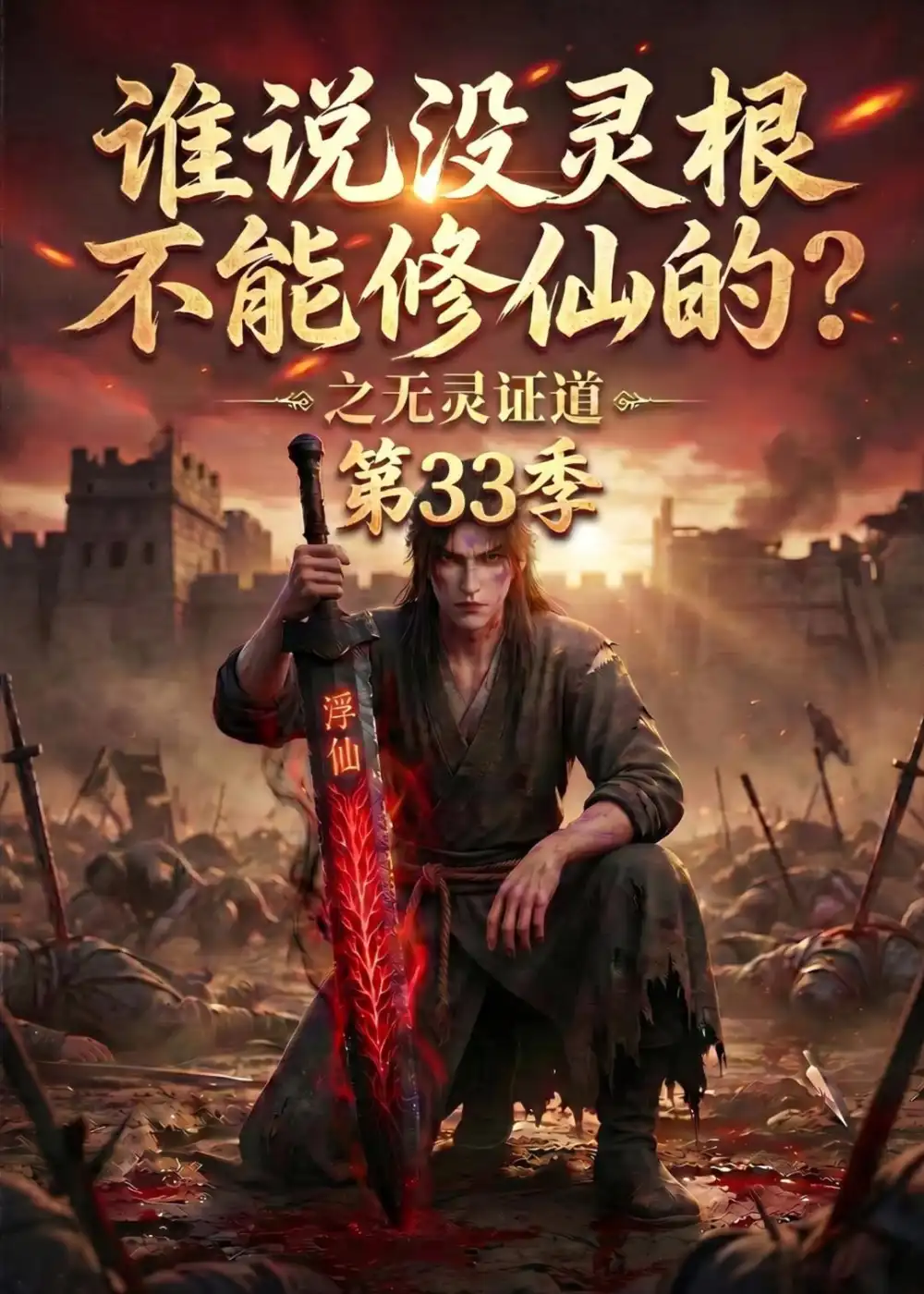 短剧《谁说没灵根不能修仙的之无灵证道第33季(107集)AI短剧 (2026)》海报