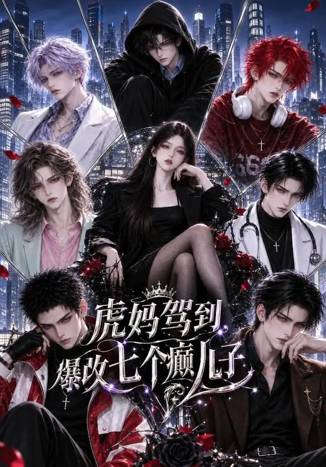 短剧《虎妈驾到,爆改七个癫儿子(227集)AI短剧 (2026)》海报