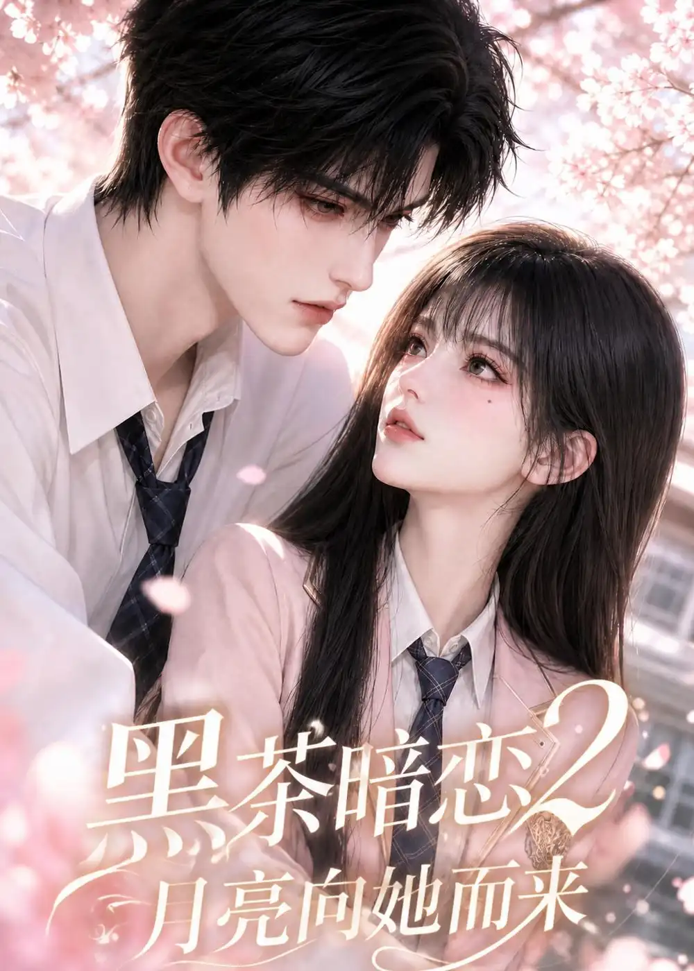 短剧《黑茶暗恋2:月亮向她而来(142集)AI短剧 (2026)》海报
