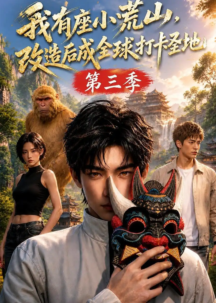 短剧《我有座小荒山改造后成全球打卡圣地第三季(104集)AI短剧 (2026)》海报