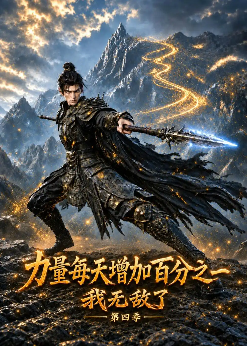 短剧《力量每天增加百分之一,我无敌了第四季(120集)AI短剧 (2026)》海报