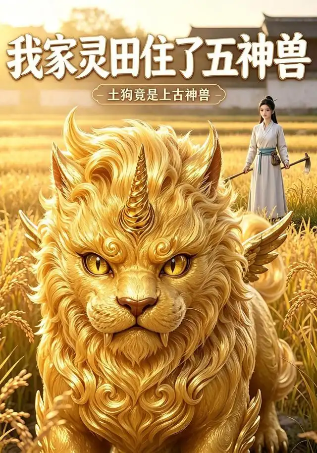 短剧《我家灵田住了五神兽(8集)AI短剧 (2026)》海报