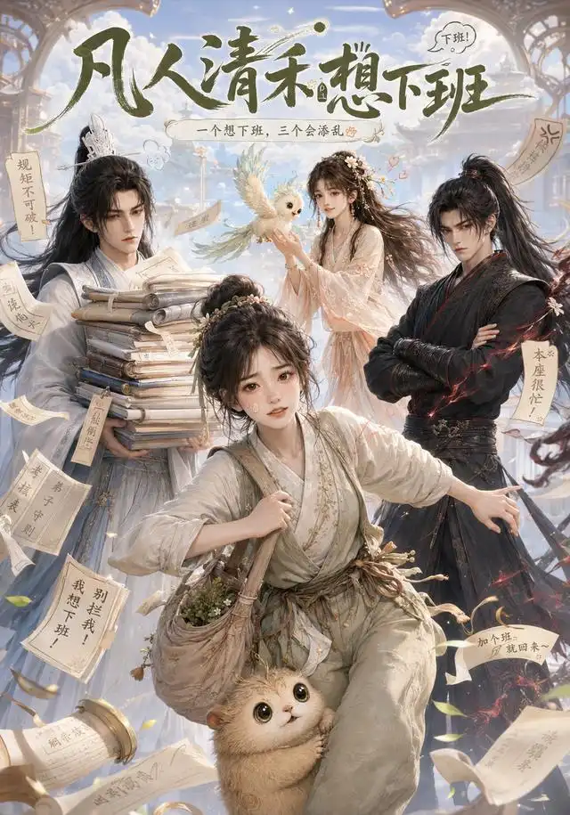 短剧《凡人清禾想下班（30集）AI短剧 (2026)》海报