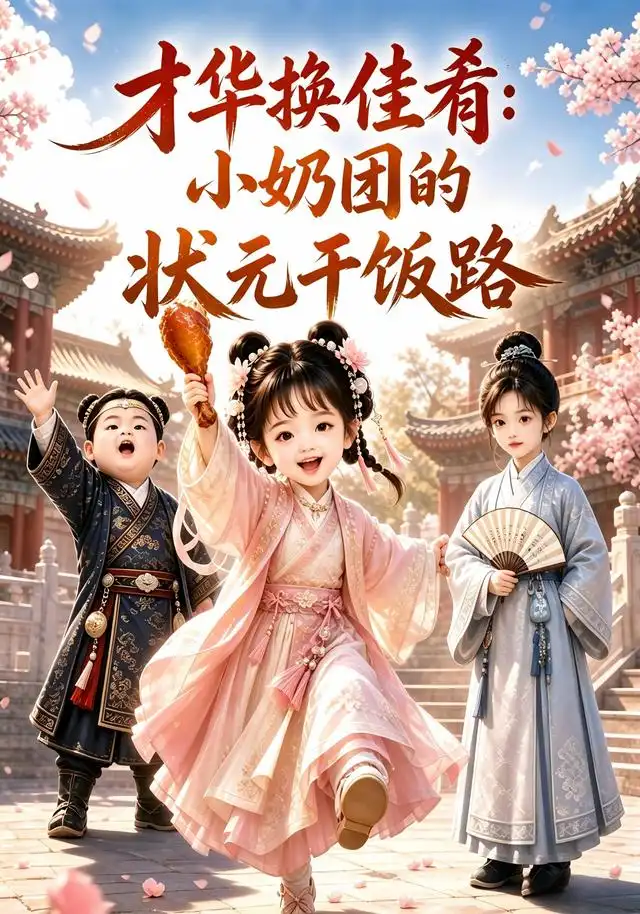 短剧《才华换佳肴:小奶团的状元干饭路(103集)AI短剧 (2026)》海报