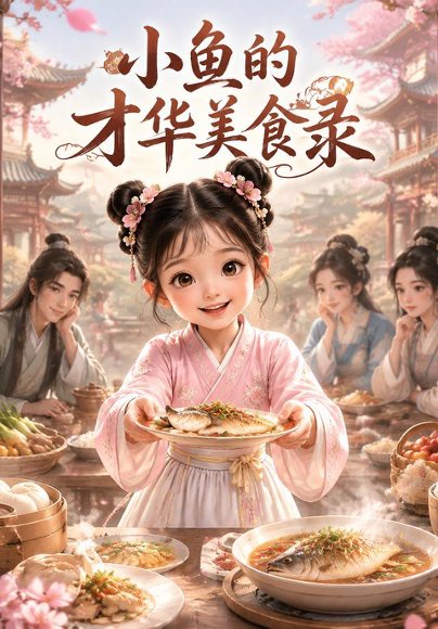 短剧《小鱼的才华美食堂（20集）AI短剧 (2026)》海报