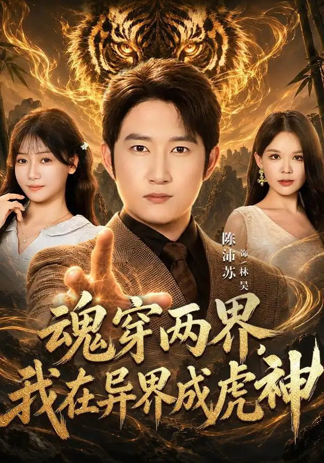 短剧《魂穿两界,我在异界成虎神(81集)陈沛苏&郭怡凡 (2026)》海报